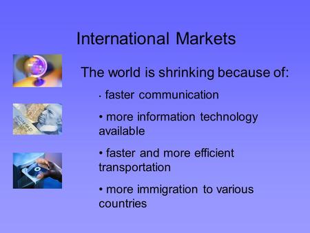 International Markets