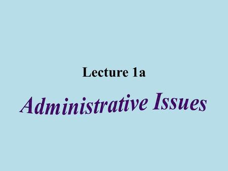 Lecture 1a. Course Overview I Why do students take chemistry labs? Most lecture courses provide a theoretical background in general and in organic chemistry.