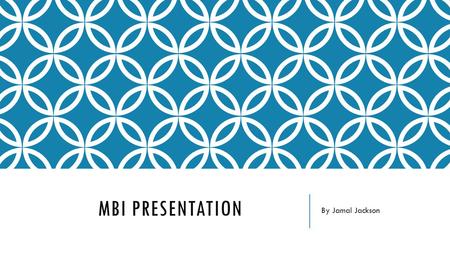 MBI PRESENTATION By Jamal Jackson. INTRODUCTION - Improving the effectiveness of root cause analysis in post mortem analysis: A controlled experiment.