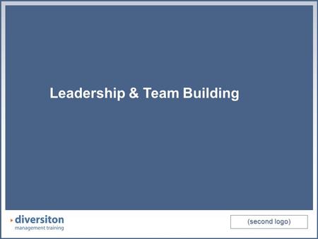 Leadership & Team Building