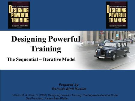 Designing Powerful Training