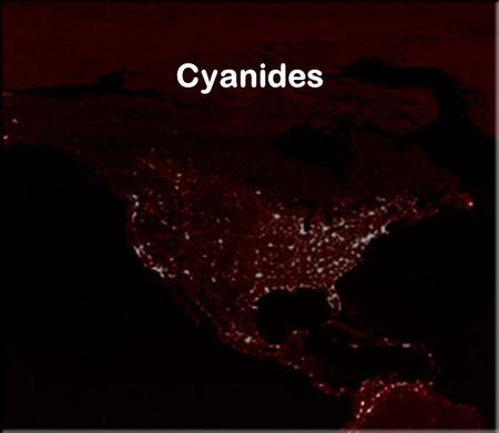 Cyanides. Discoverer Karl Wilhelm Sheele died from its vapors Commercial and home use Found in some fruit seeds Accidental poisonings from apricot kernels.