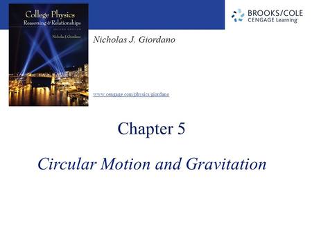 Circular Motion and Gravitation