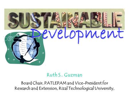 Development Ruth S.. Guzman