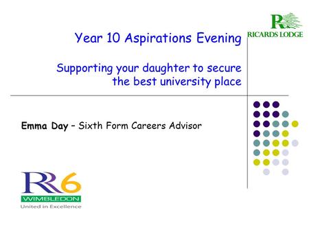 Emma Day – Sixth Form Careers Advisor