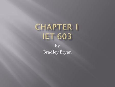 By Bradley Bryan.  Quality has become one of the most important consumer decision factors among competing products & services of an industrial organization,