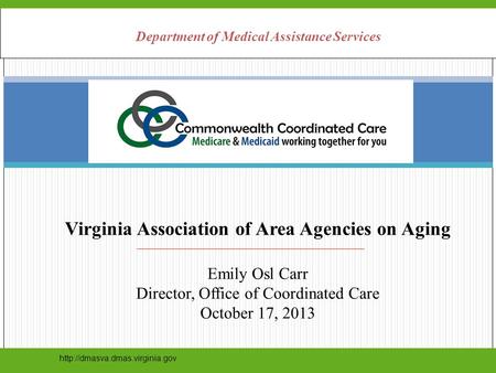 Virginia Association of Area Agencies on Aging