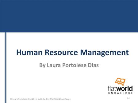 Human Resource Management