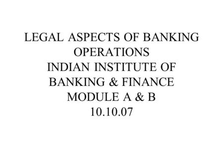 **.. Banking is defined in the Banking Regulation Act.