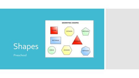 Shapes Preschool. Circles and Ovals Let’s trace the shapes and see which object they match!