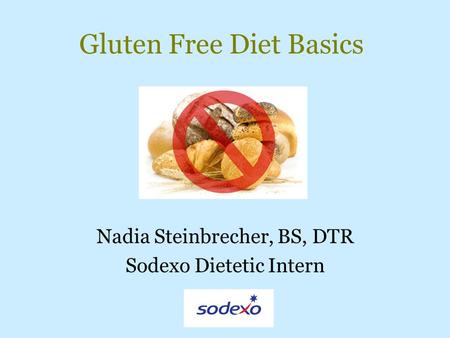 Gluten Free Diet Basics