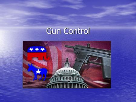 Gun Control. No free man shall ever be debarred the use of arms. The strongest reason for the people to retain the right to keep and bear arms is, as.