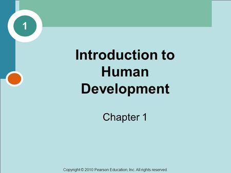 Introduction to Human Development