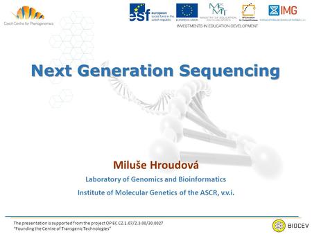 Next Generation Sequencing