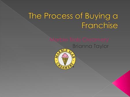  Choosing the right franchise  Deciding what franchise you can afford  Get an estimate of how much money you have/will need to start your franchise.