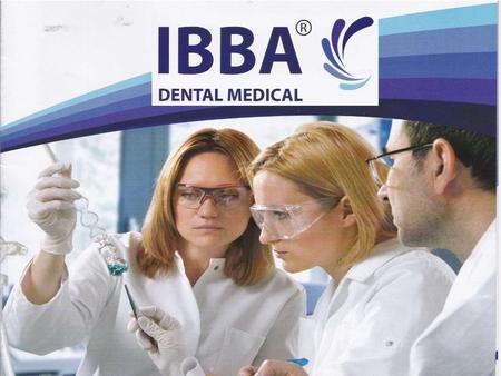 ABOUT US -IBBA DENTALS has been found in 2012. -Despite we are a newly established, our company is managed by a 25 years of experience thanks to our CEO.