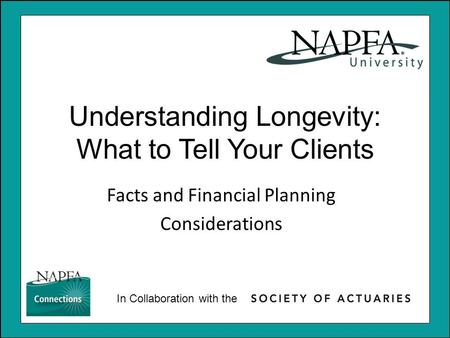 Understanding Longevity: What to Tell Your Clients