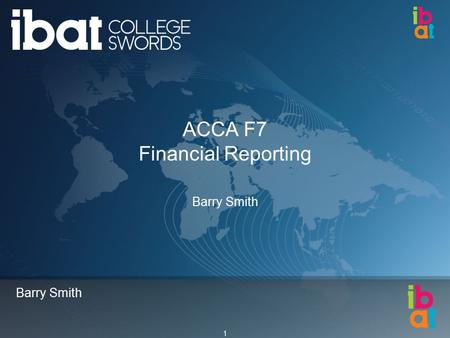 ACCA F7 Financial Reporting