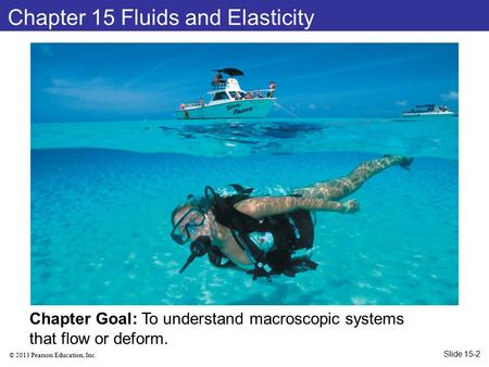 Chapter 15 Fluids and Elasticity