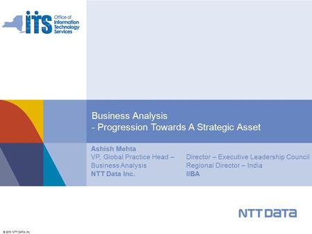 Business Analysis - Progression Towards A Strategic Asset