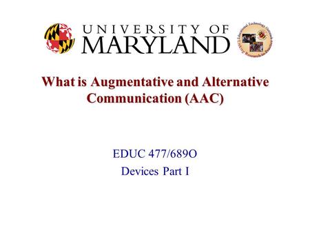 What is Augmentative and Alternative Communication (AAC)