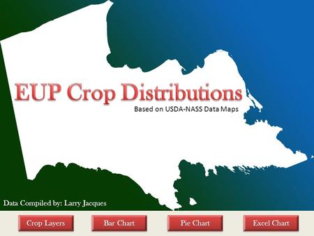 Based on USDA-NASS Data Maps Excel Chart Excel Chart Excel Chart Excel Chart Crop Layers Crop Layers Crop Layers Crop Layers Bar Chart Bar Chart Bar Chart.