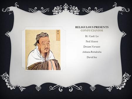 Religulous Presents Confucianism