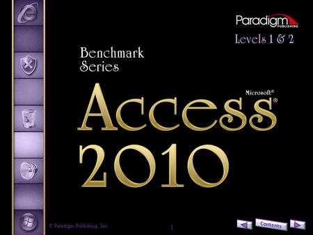 © Paradigm Publishing, Inc. 1. 2 Access 2010 Level 1 Unit 2Creating Forms and Reports Chapter 8Importing and Exporting Data.