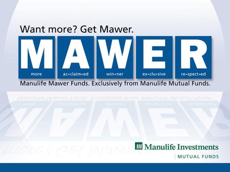 Manulife Mawer Family of Funds