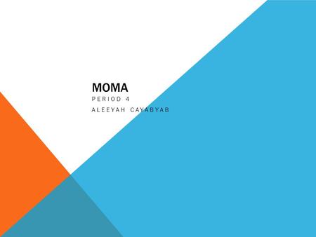 MOMA PERIOD 4 ALEEYAH CAYABYAB. “SOLO SCENES” Piece by Dieter Roth Shows artist in everyday life on different television screens. “Media”