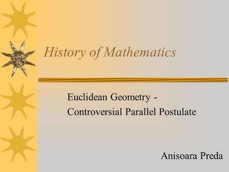 History of Mathematics