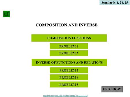 COMPOSITION AND INVERSE