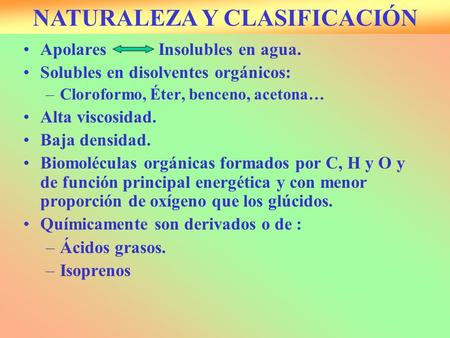 NATURALEZA Y CLASIFICACIÓN