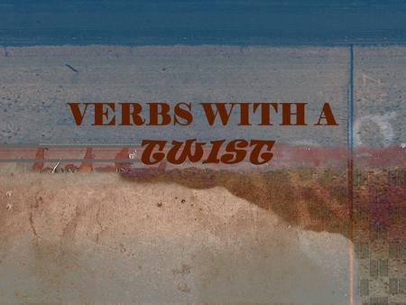 VERBS WITH A TWIST. BACKWARDS VERBS encantarto be enchanting to (to love) interesarto be interesting to (to be interested in) aburrirto be boring to (to.