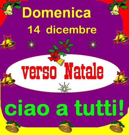 2 dicembre 14 dicembre. Tutti! Insieme … T u t t i …