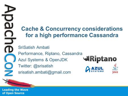 Cache & Concurrency considerations for a high performance Cassandra