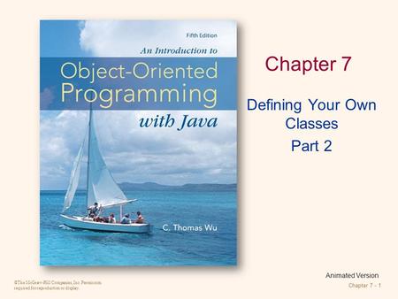 Introduction to OOP with Java 4th Ed, C. Thomas Wu