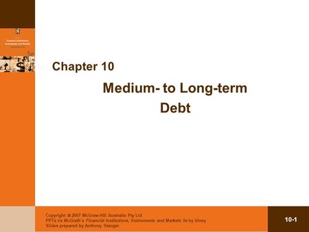 Medium- to Long-term Debt