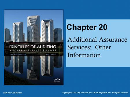 Assurance Services Independent professional services that “improve the quality of information, or its context, for decision makers” Assurance service encompass.