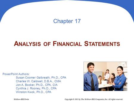 Analysis of Financial Statements