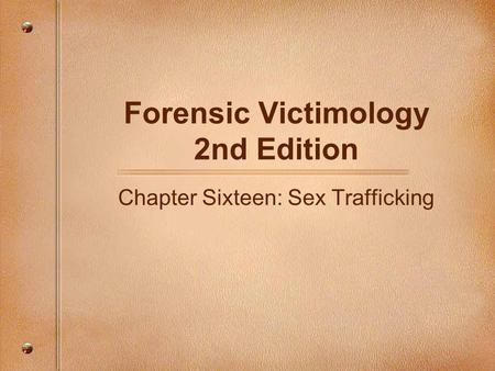 Forensic Victimology 2nd Edition