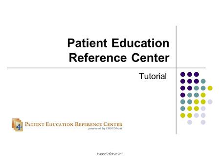 Patient Education Reference Center