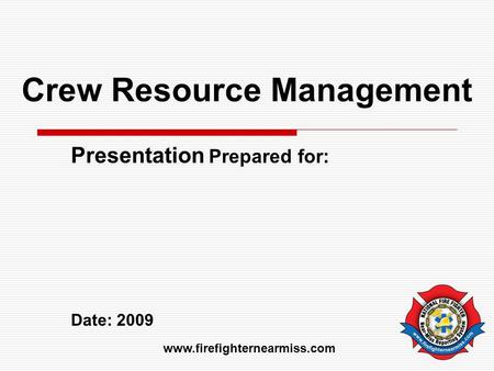 Crew Resource Management