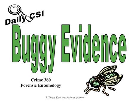 T. Trimpe 2008  Crime 360 Forensic Entomology.