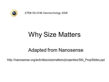 Adapted from Nanosense