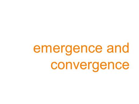 Emergence and convergence. Modern Crisis Medieval church Conservative way Liberal way from Nancey Murphy, Beyond Liberalism and Fundamentalism.