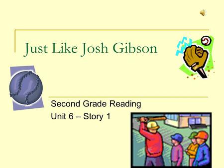 Second Grade Reading Unit 6 – Story 1