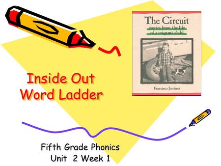 Fifth Grade Phonics Unit 2 Week 1