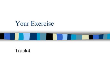 Your Exercise Track4. The Scene n A new competitive telco (NcT) is opening up for business in Australia. n They intend to provide cellular phone services.