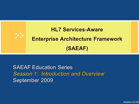 Enterprise Architecture Framework